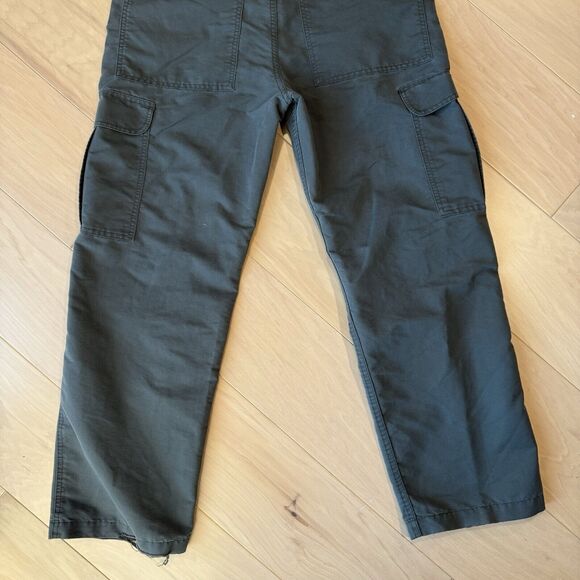 Vintage Levis Silver Tab Cargo Pants 37 Dark Gray 90s Baggy Streetwear Skater - Picture 8 of 10